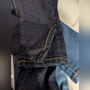 Lot Of 6 Gap Dark and  Light Blue Denim Jeans Ralph Lauren Skirt Size 10